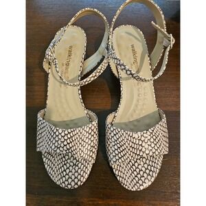 Women's Walking Cradles It's A Matter Of Fit Shoes Genuine Leather Size 8 1/2